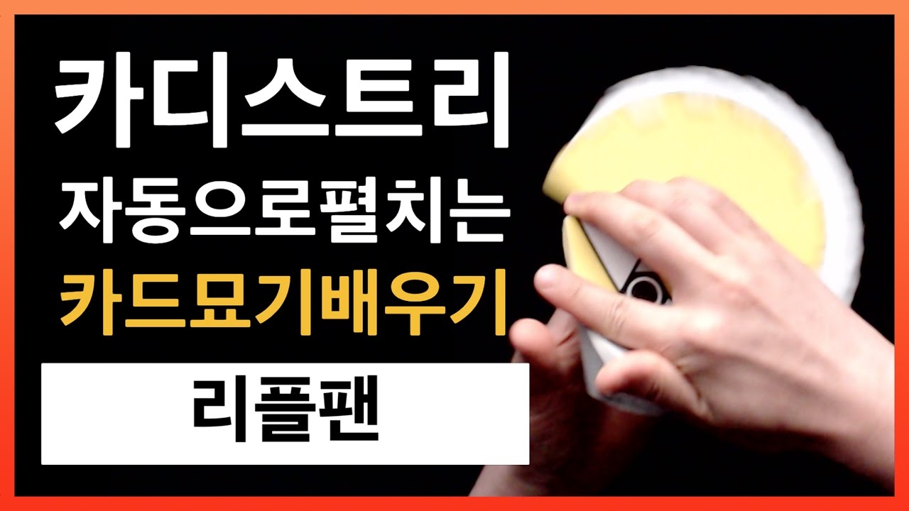 카드묘기배우기 | 19강 리플팬 - 자동으로 펼치는 패닝 (공식 한국어 설명) / Riffle Fan Tutorial by Dimitri