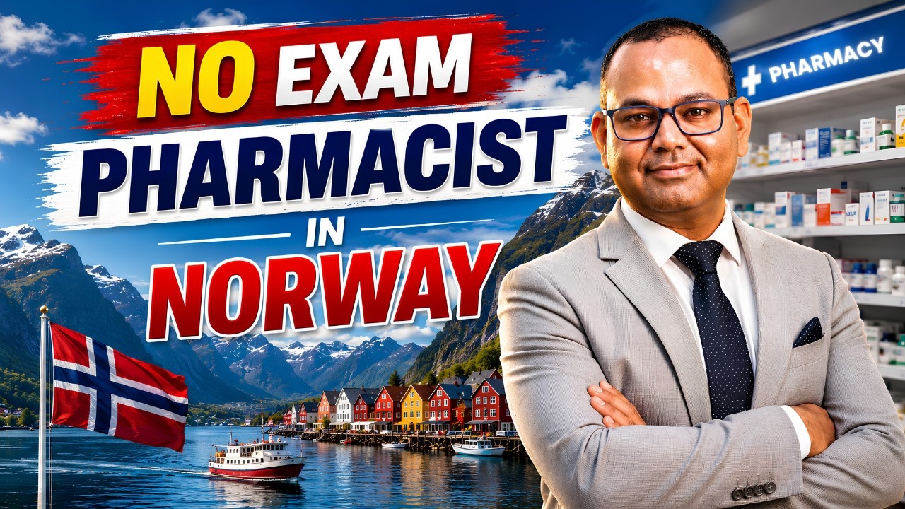 Work as a Pharmacist in Norway 🇳🇴 | No Exam Required? Salary, PR, Eligibility & Process Explained