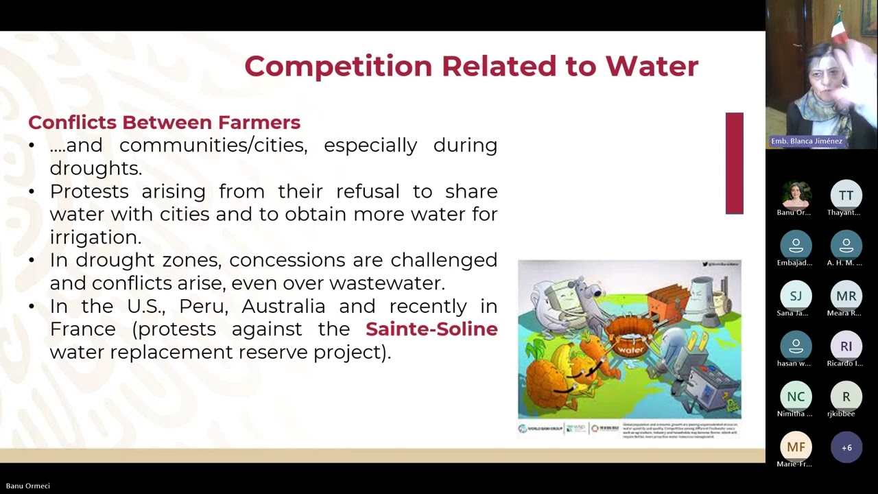 Water Diplomacy: A tool to respond to conflicts and promote coperation
