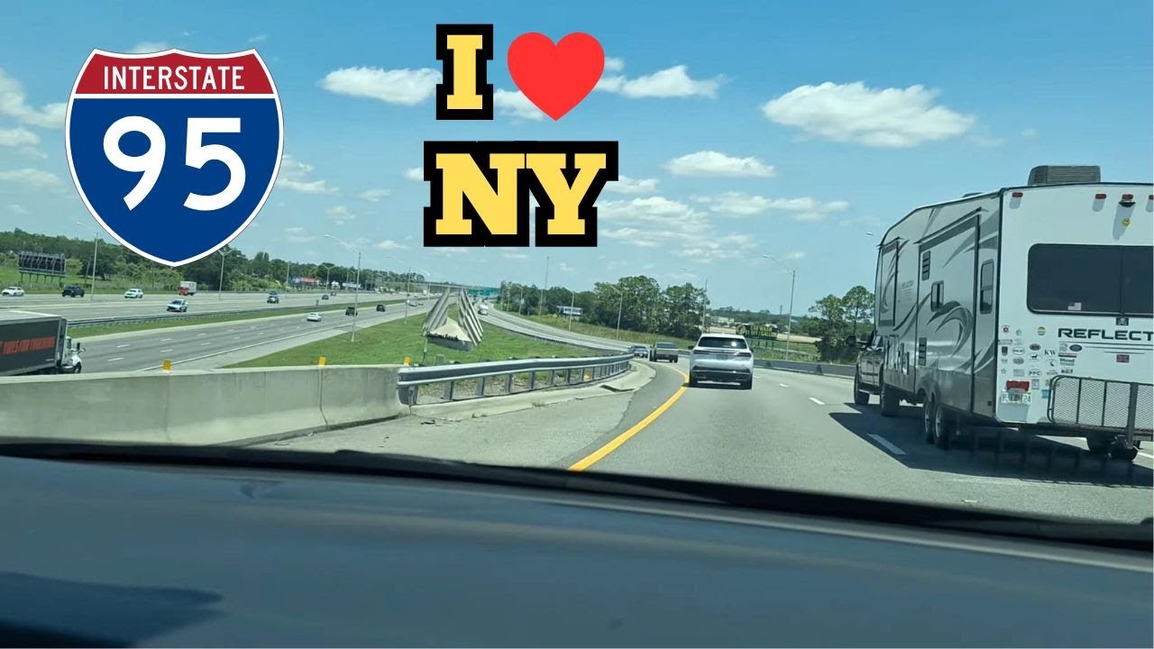 DRIVING por la I - 95  de ORLANDO a NUEVA JERSEY 🚗vale la pena?