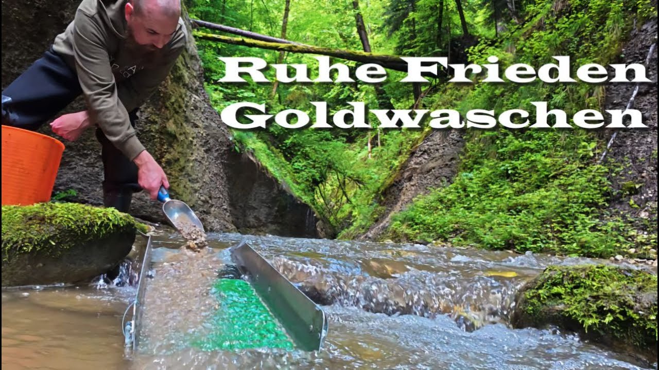 Endlich wieder Goldwaschen in der Schweiz!