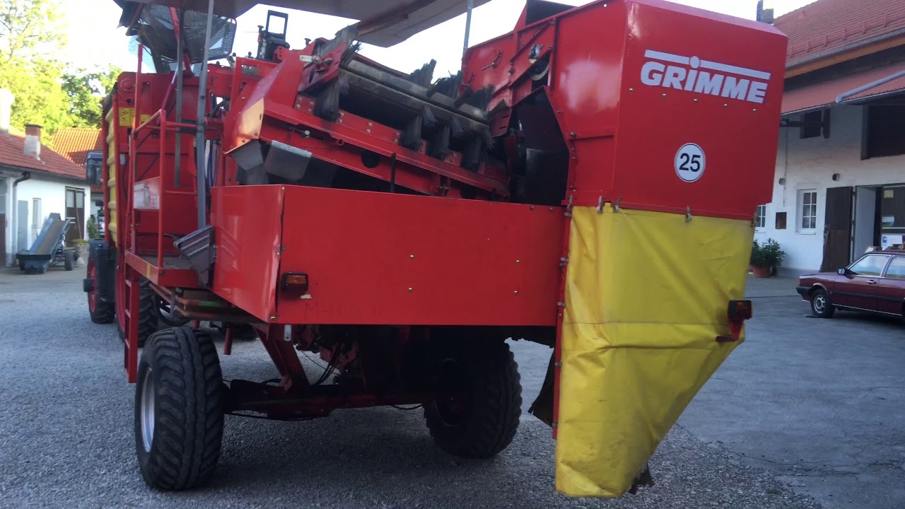 Kartoffelernte Maschine 2019