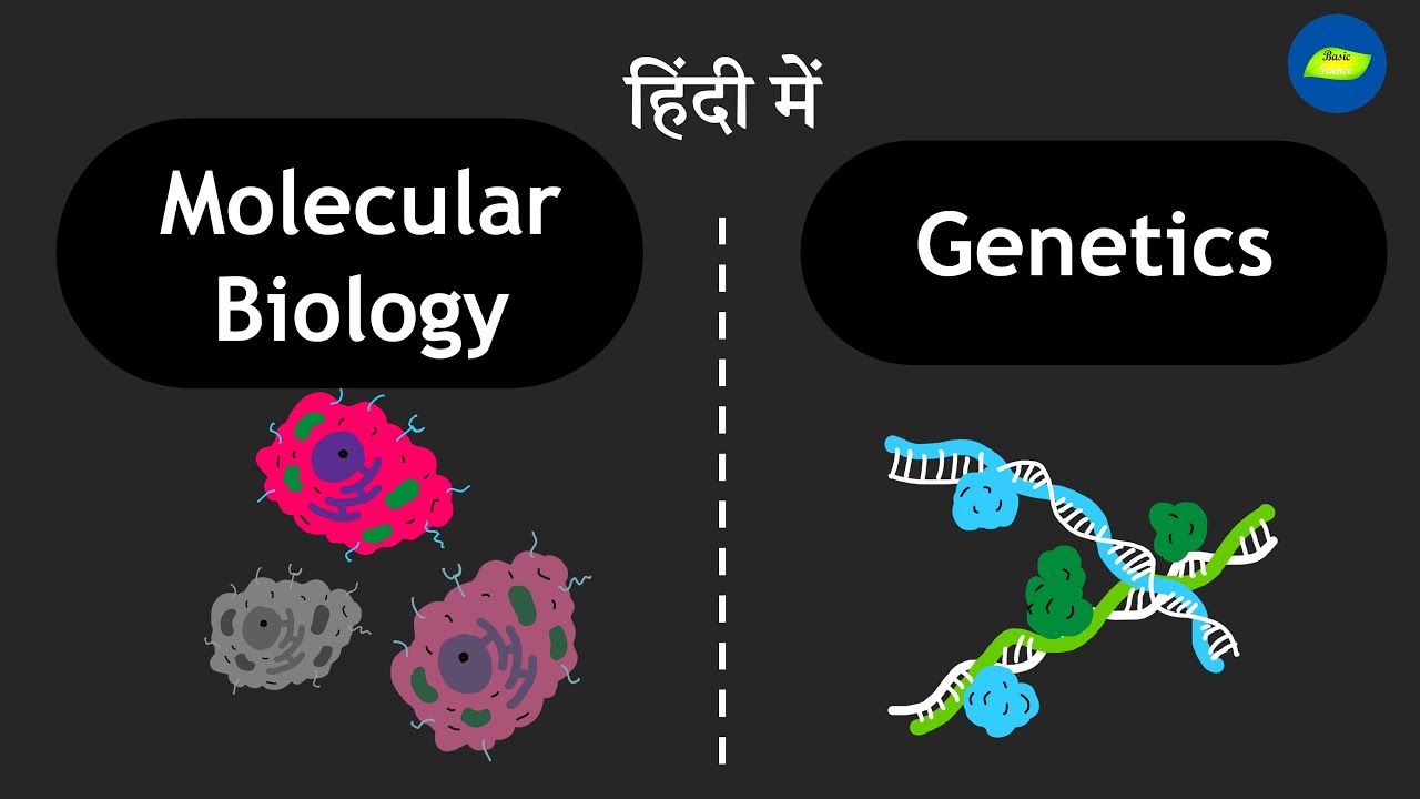 Molecular Biology and Genetics in Hindi | Scope | Opportunities | Basic Science Series Hindi
