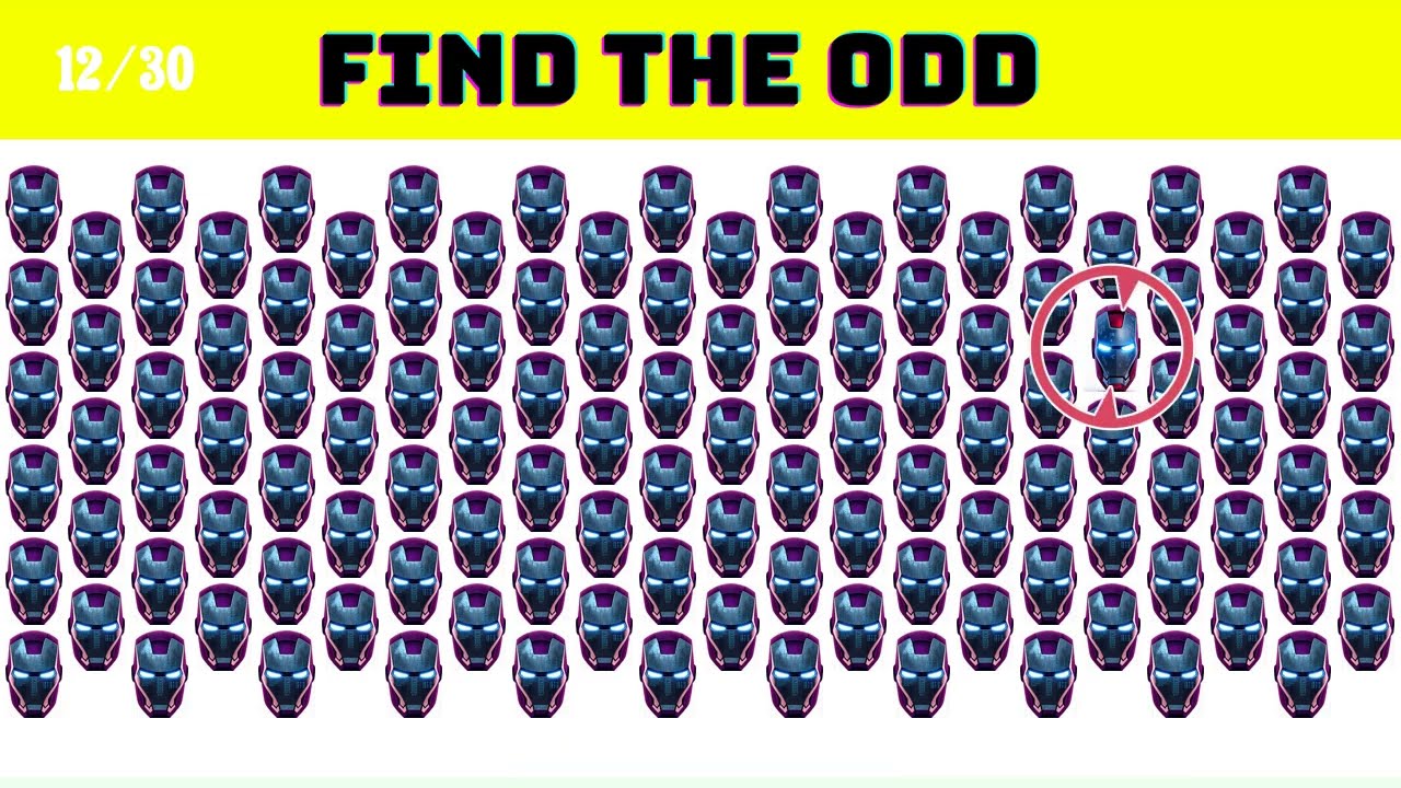 🧠 Find the Odd One Out | Can You Spot It?