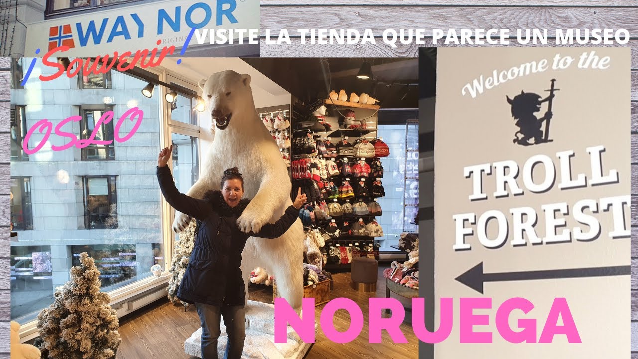 EL BOSQUE DE LAS TROLLS/THE FOREST TROLLS, AMANECER NORUEGO/TIENDA DE SOUVENIR QUE PARECE UN MUSEO