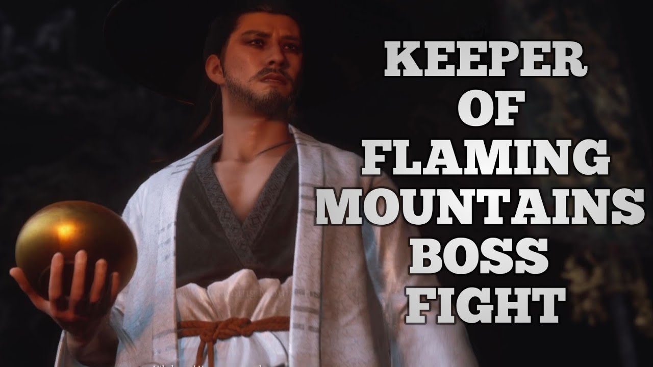 BLACK MYTH WUKONG - Keeper Of Flaming Mountains Boss Fight HD | PS5 #gaming #blackmythwukong #ps5 