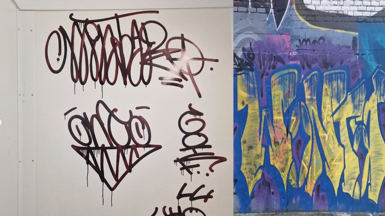 graffiti bombing with wontar l4 gif cru #8 feat.onto