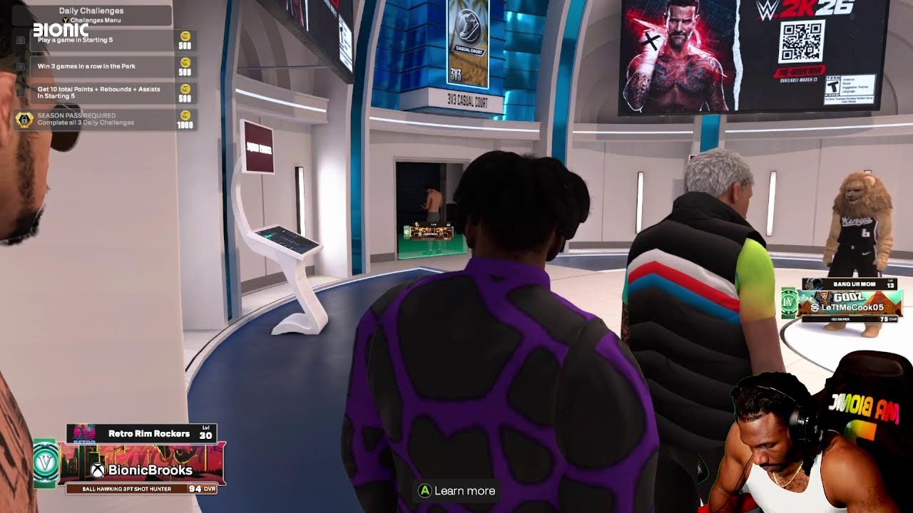 Playing NBA 2k with YOU