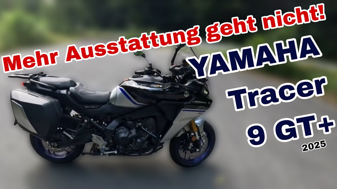 Die Yamaha Tracer 9 GT+ im Test | Sehr viel Ausstattung mit Y-AMT | Review | Dohna