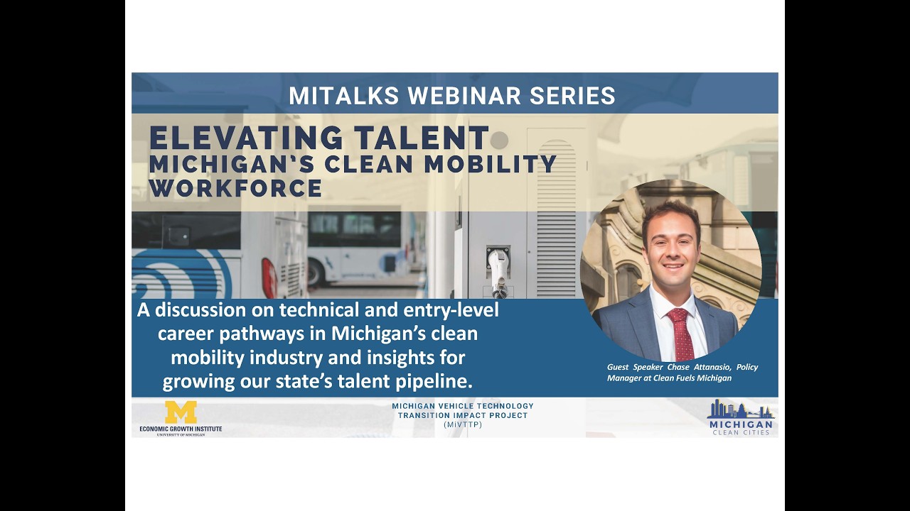 MiTalks | Elevating Talent: Michigan's Clean Mobility Workforce