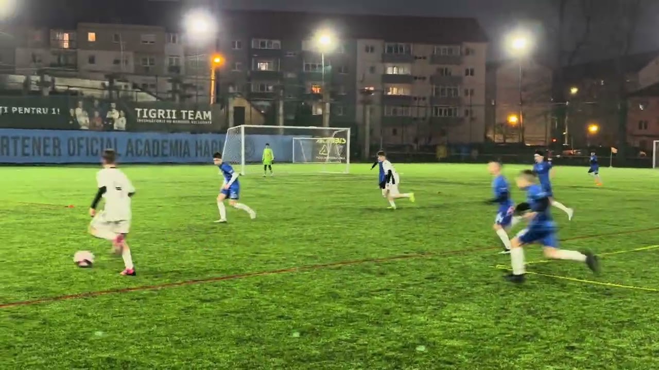 Unirea Alba Iulia 0 - 4 Tampa Brașov U13 Turneu Sibiu 15 Februarie 2015