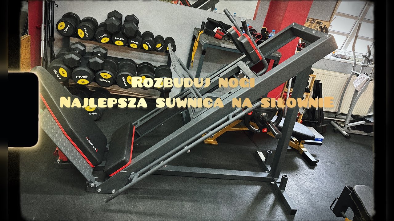 Zbuduj potężne nogi ! Suwnica HMS + wynik konkursu na gryf 😃