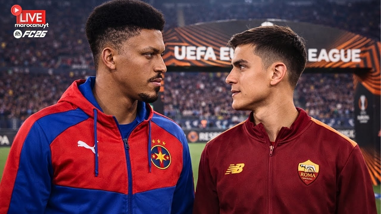 🔴LIVE MAROCANU JR : FCSB SAU ROMA ? CINE MERGE IN SFERTURILE UEL ?🔥#fc26 #playercareer