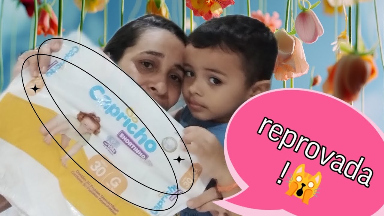 Resenha da fralda capricho  shortinho  só decepção 😔por aqui