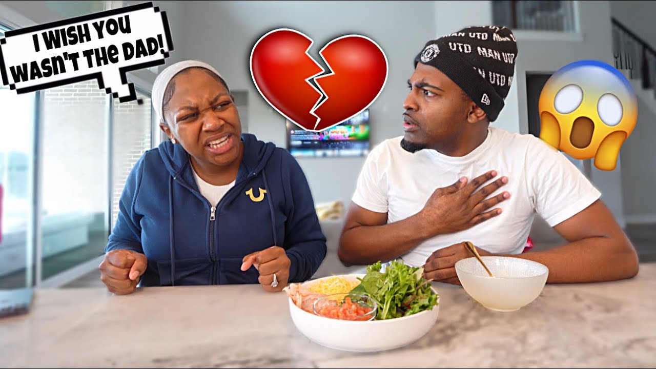 Telling Him I Wish He WASN'T THE DAD 😱 *GONE BAD* | MUKPRANK