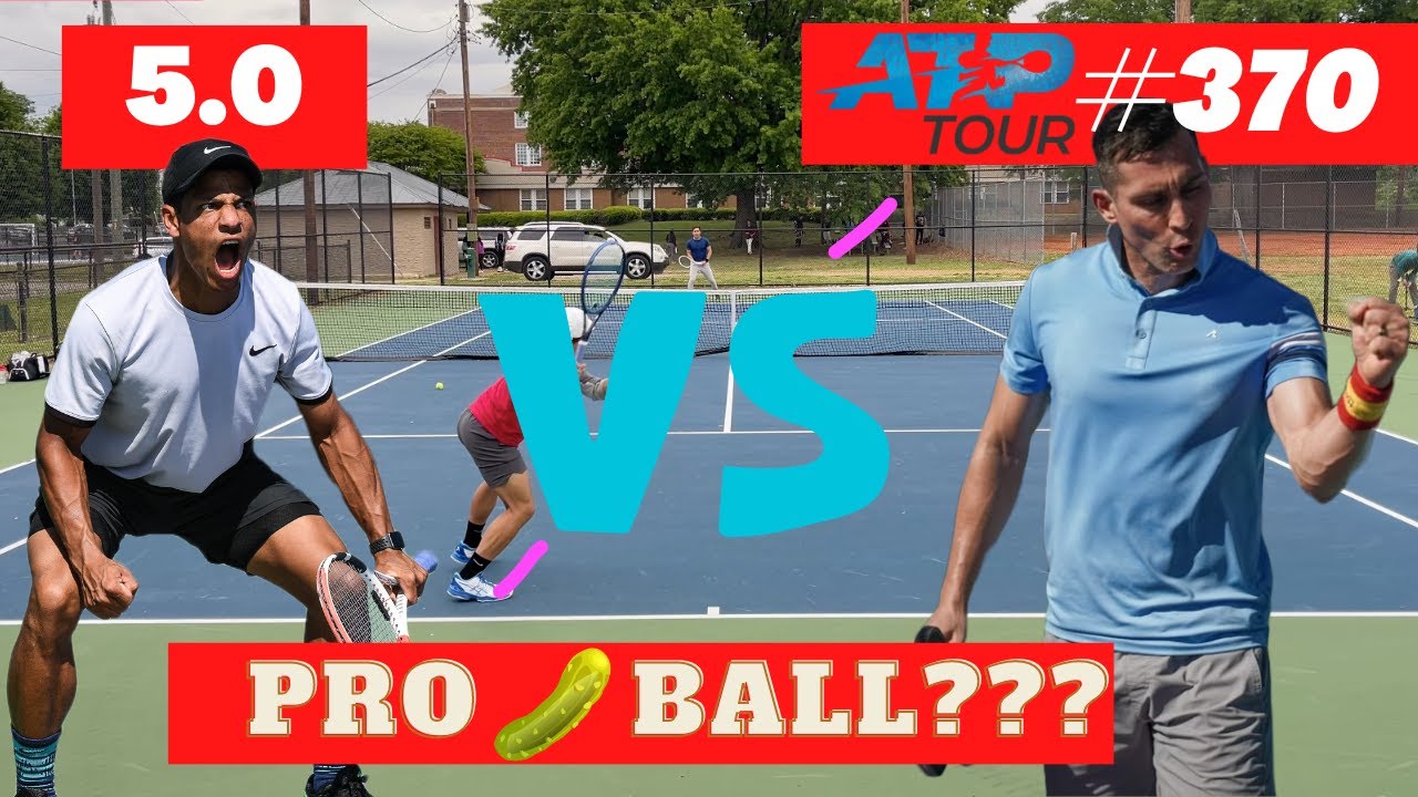 Ex ATP #370 barely breaks a sweat vs NTRP 5.0