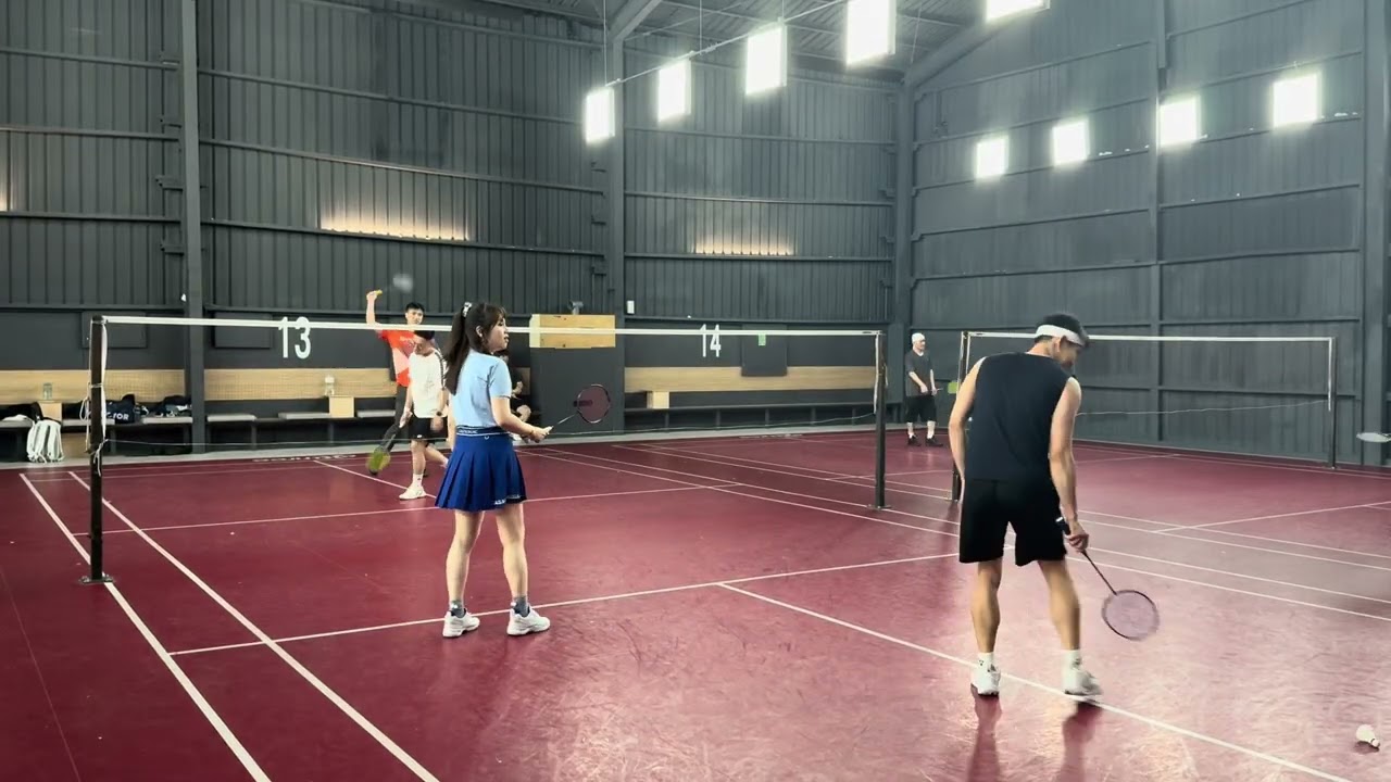 26-01/28（三）「板橋羽球館」破口+小宇🆚北落+蘋果