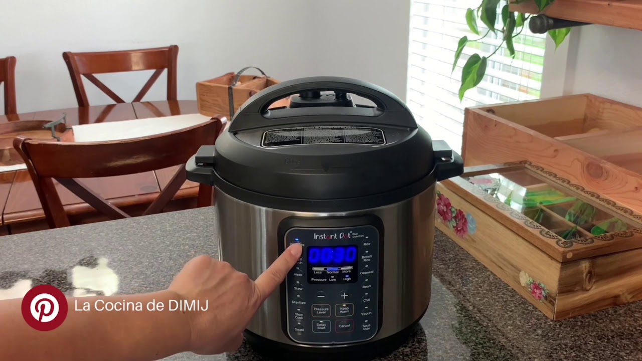 Como usar la olla de Instan Pot por primera ves