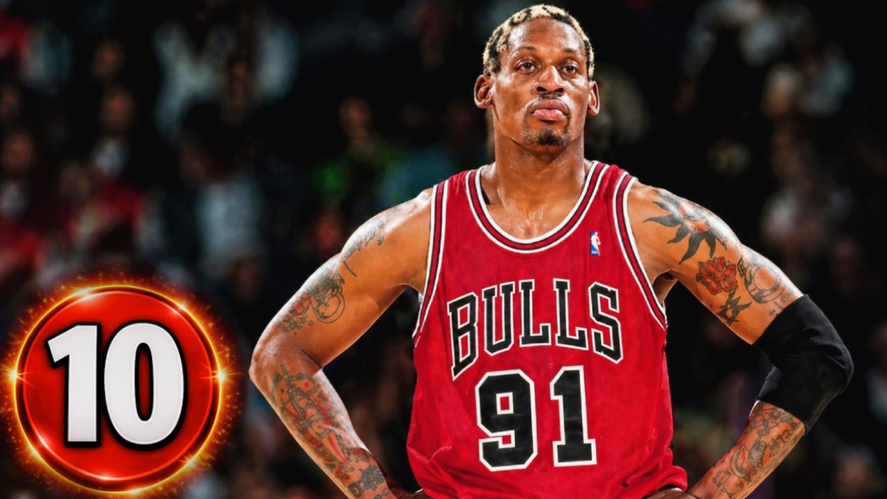 Dennis Rodman Top 10 Plays of Career