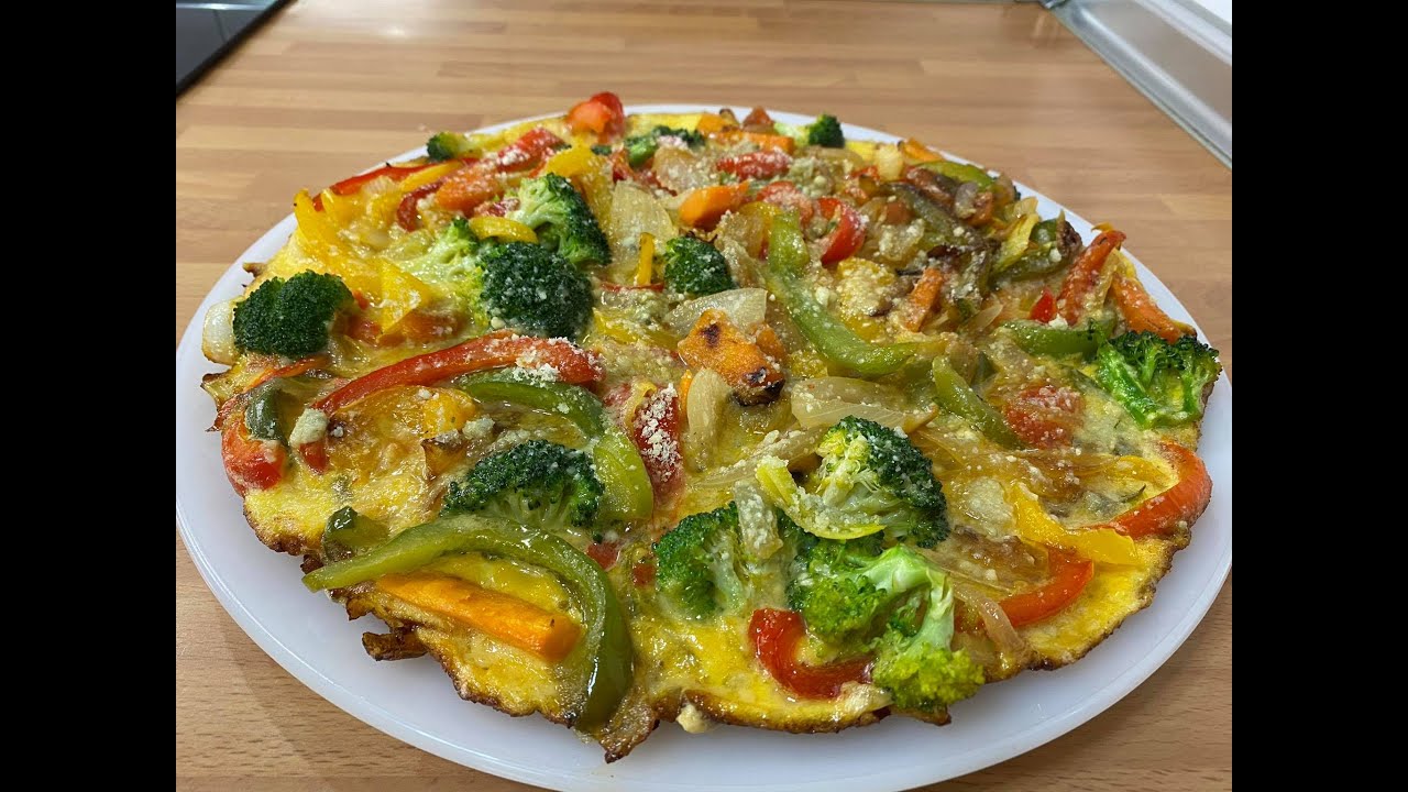 Frittata de verduras (receta Italiana)