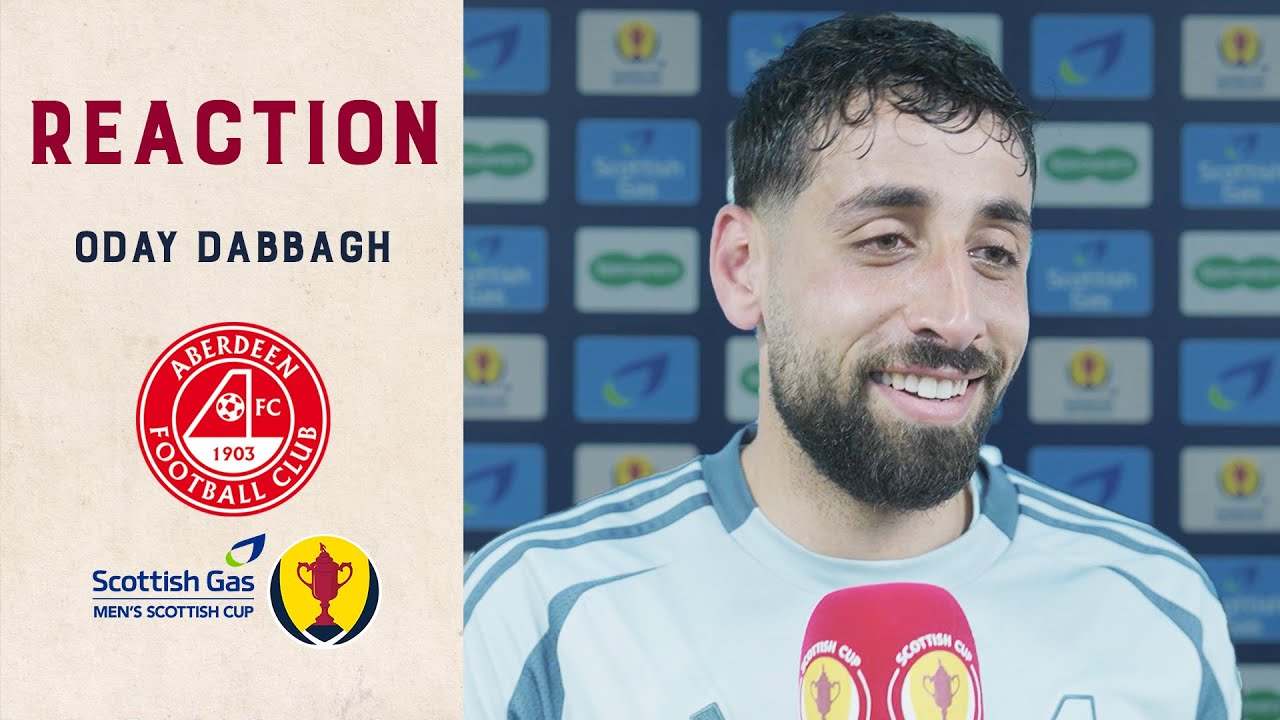 Oday Dabbagh Post-Match Reaction | Hearts 1-2 Aberdeen | Scottish Gas Scottish Cup Semi-Final