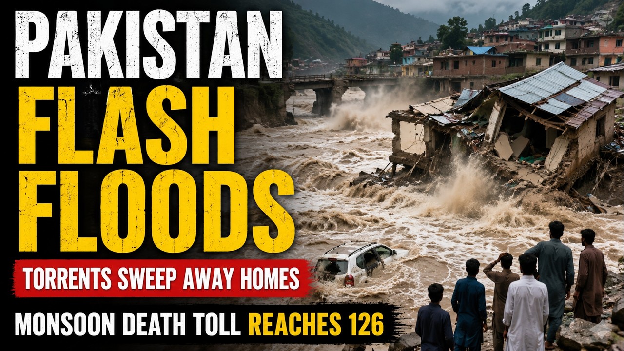 Deadly Pakistan Flash Floods Leave Trail of Destruction | Monsoon Crisis Worsens