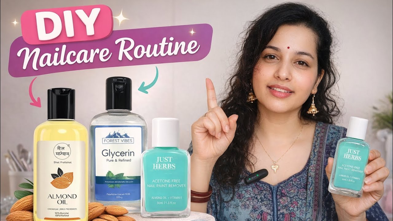 DIY Nail Care Routine for Fragile , Yellow & damaged Nails. Read description or Community post 