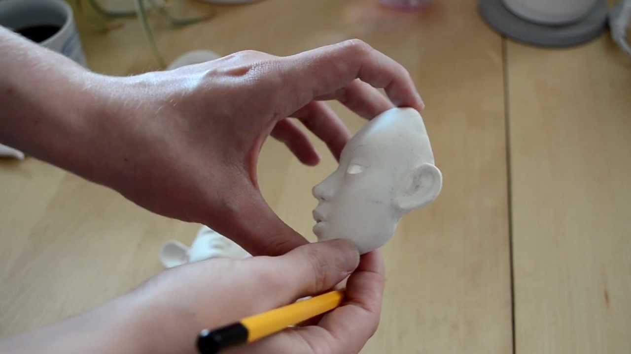 Making my clay BJD part 1/3