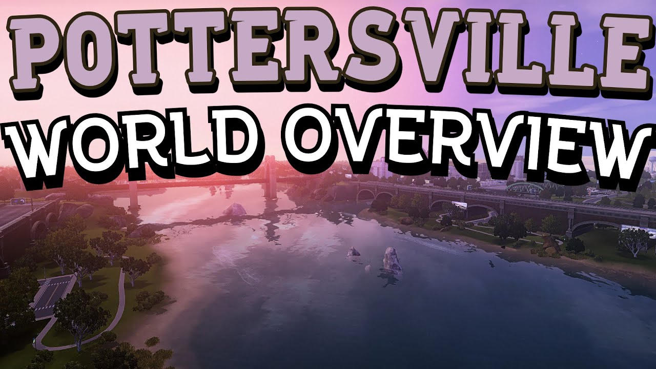 IF YOU LOVE BRIDGEPORT, YOU WILL LOVE THIS NEW WORLD!! ♥ POTTERSVILLE / The Sims 3: World Overview