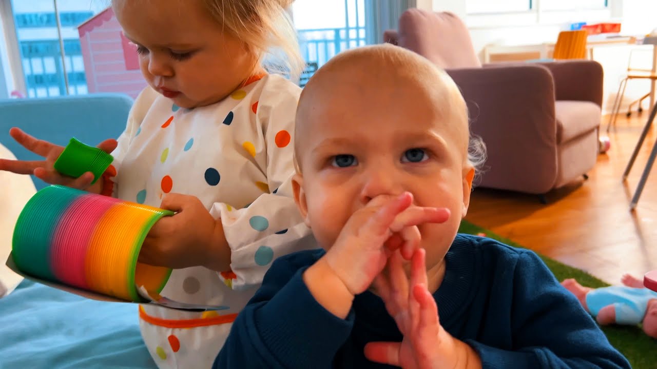 What did baby David get for Valentine's Day in day care?