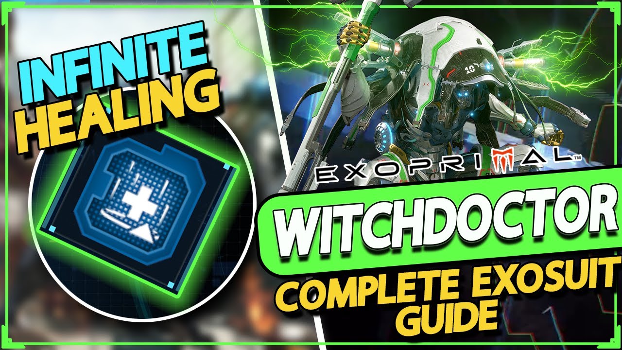 Best Healer! Witch Doctor Exosuit Guide - Exoprimal Beginners Build Guide