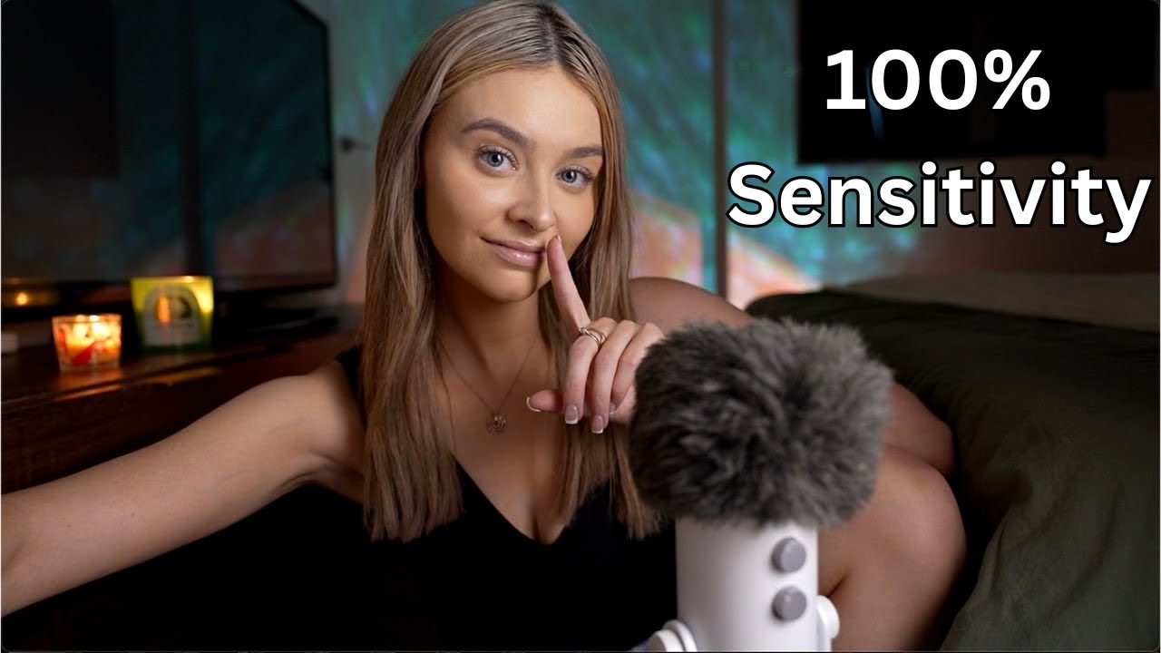 100% Sensitive ASMR | Up close Soft & Gentle Triggers