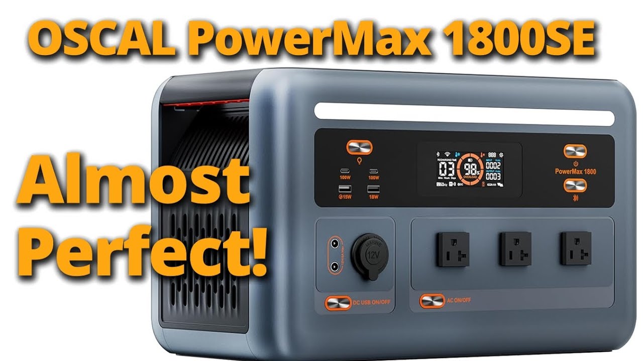 Обзор и тестирование OSCAL PowerMax 1800SE. Но так ли он хорош, как ECOFLOW DELTA 2?