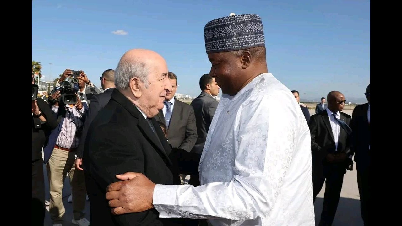#Urgent: Son excellence le Général Abdourahamane Tiani en Algérie