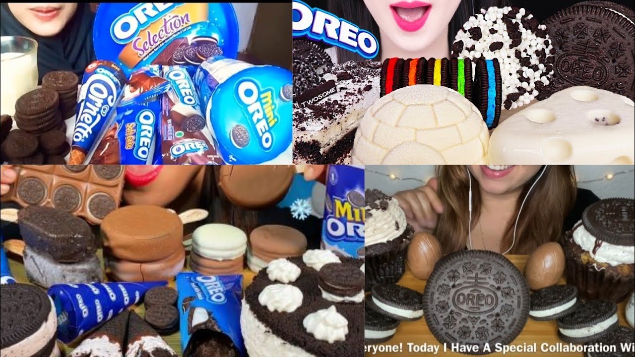 OREO PARTY 🖤🤍ASMR COMPILATION