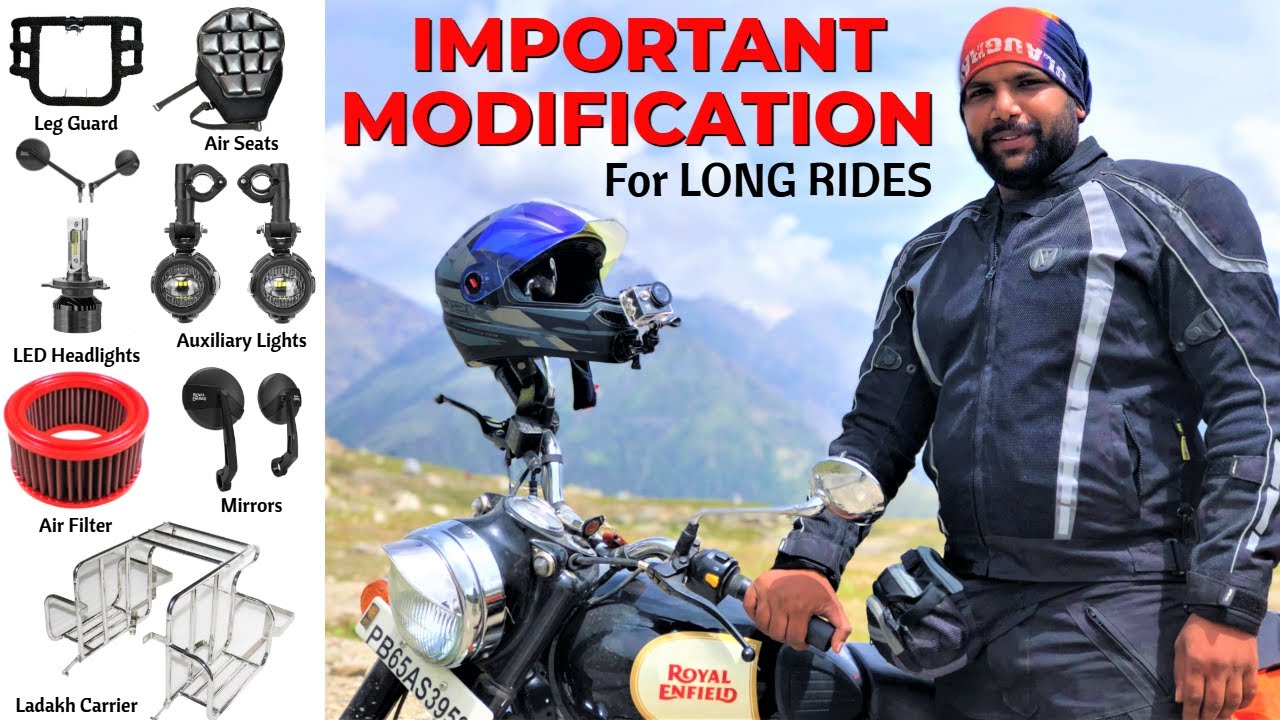 Most Important Modification for Long Ride | Royal Enfield Essential Modifications