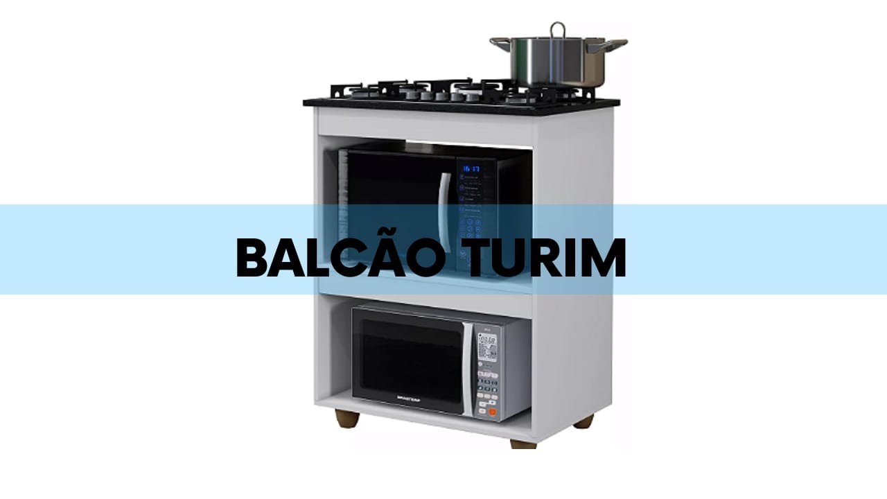 MONTAGEM DO BALCÃO TURIM KAIKI MÓVEIS
