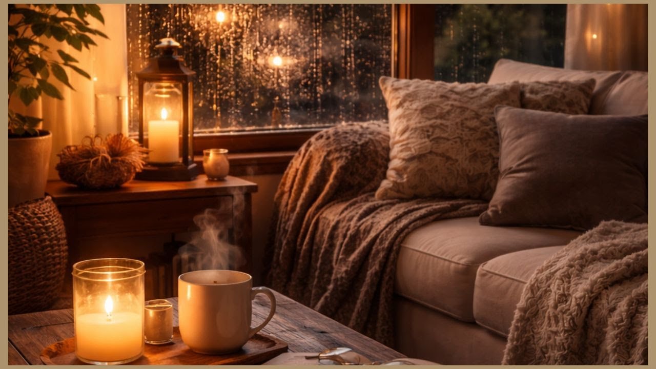 Chuva para Dormir Profundamente 🌧️ Som Relaxante para Sono e Descanso
