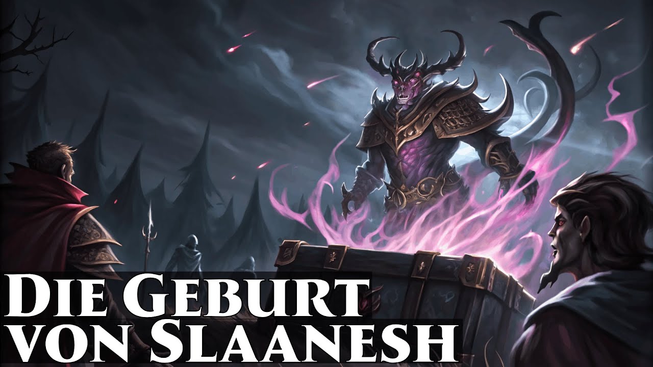 Die Geburt von Slaanesh: Wie eine Zivilisation einen Chaosgott erschuf? | Warhammer 40k Lore