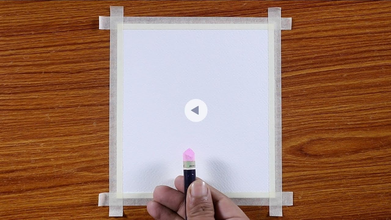 Easy Drawing for Beginners / A Magical Tree with Oil Pastel / Step by Step