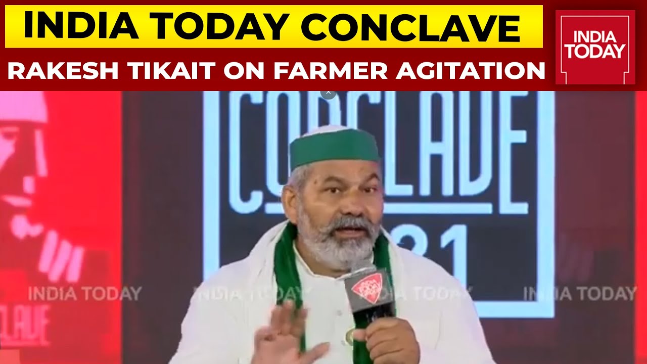 Rakesh Tikait & BJP MP Rajendra Agrawal Discuss Farmers' Agitation | India Today Conclave 2021