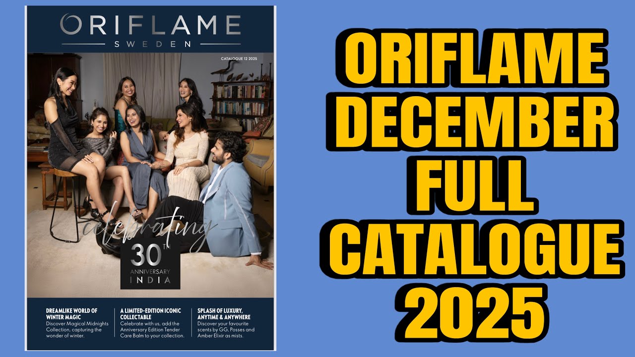 ORIFLAME DECEMBER FULL CATALOGUE 2025🎀|| || #christmas 🎄#special #offers 🎈🎊