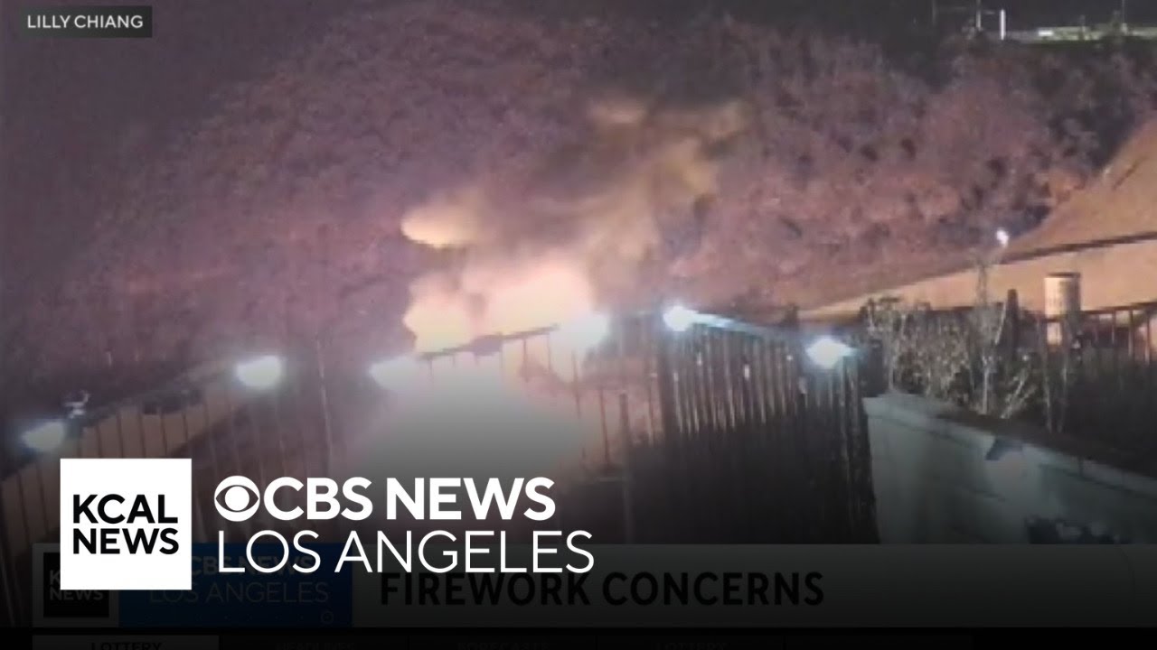 Santa Clarita residents raise concerns over repeated fireworks blasts near their homes