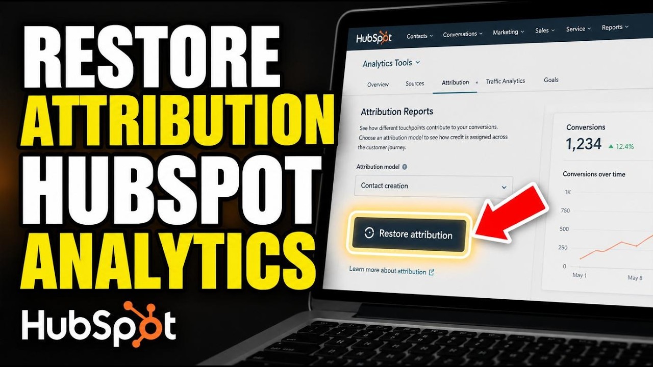 How to restore attribution using HubSpot marketing analytics - Full Guide