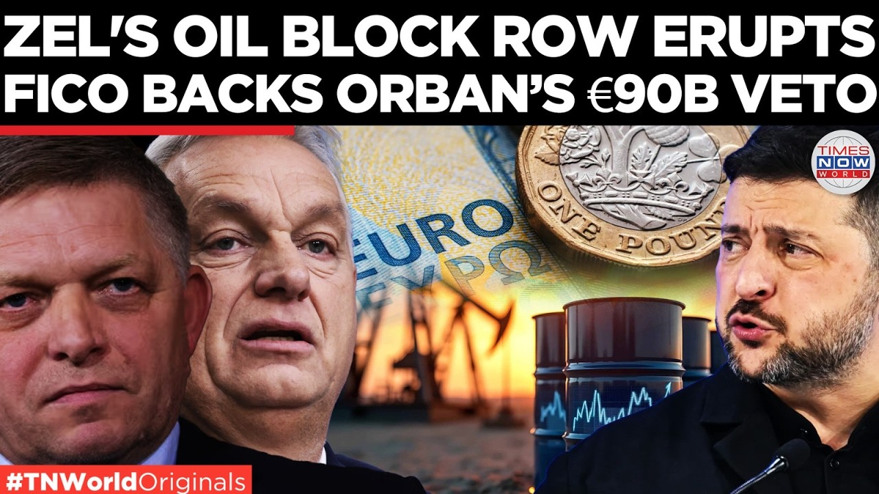 FICO ACCUSES ZELENSKY of Energy War, Druzhba oil halt sparks EU clash over €90B Ukraine loan