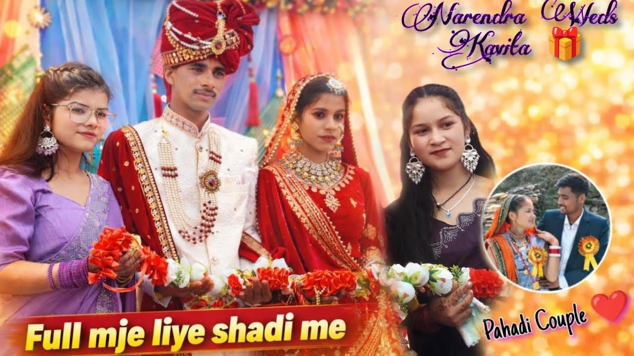 Full enjoying brother wedding , full dancing mode on 😎🕺#pahadiwedding 