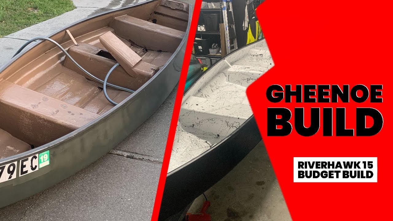 DIY Customizing my Gheenoe (Riverhawk) Boat