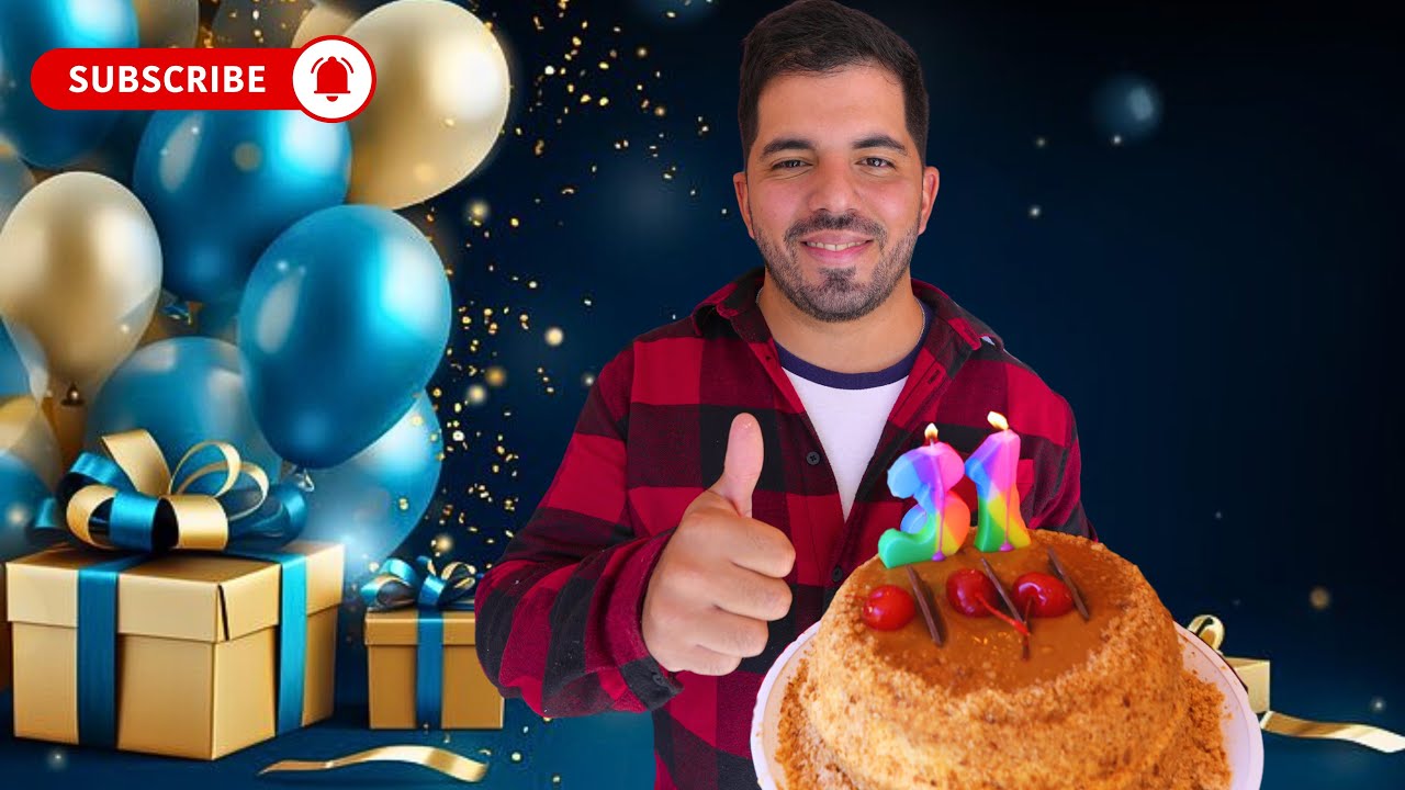 Comiendo pastel en mi cumpleaños 🥳 🎂 con ustedes. 