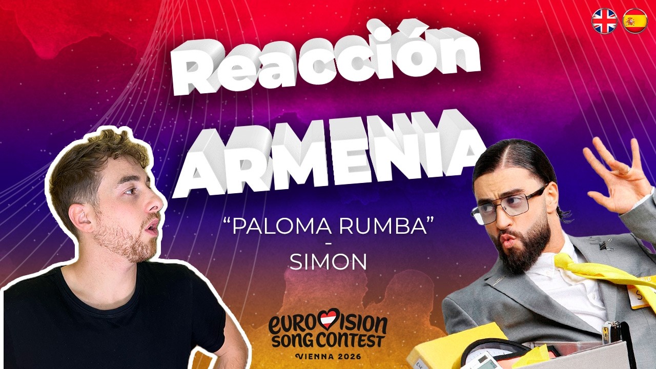 🇦🇲 Reacción a Paloma Rumba – Simon | Armenia Eurovision 2026 | Luiset