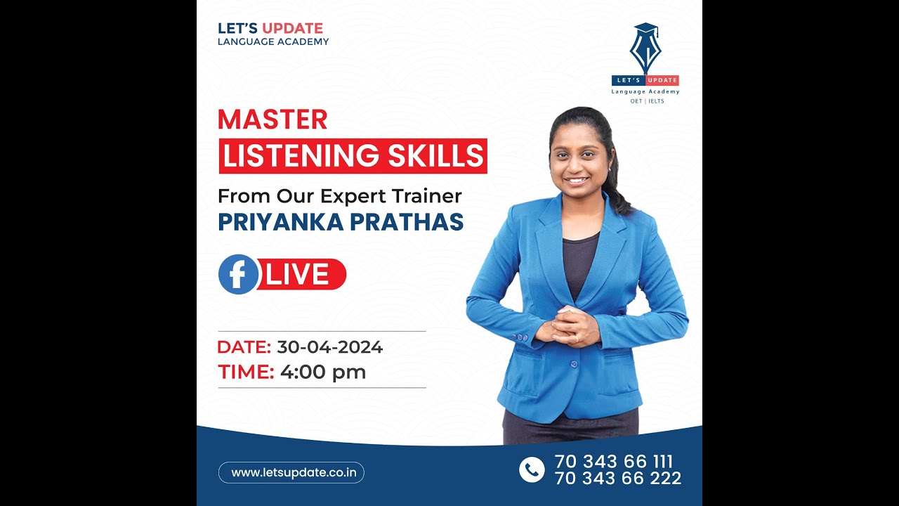 MASTER LISTENING SKILLS